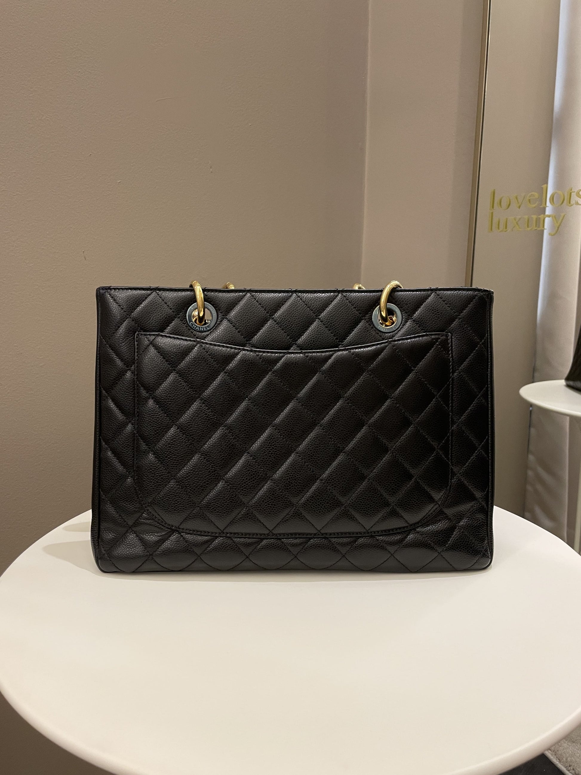 Chanel Classic Quilted GST Black Caviar - Bags - 3