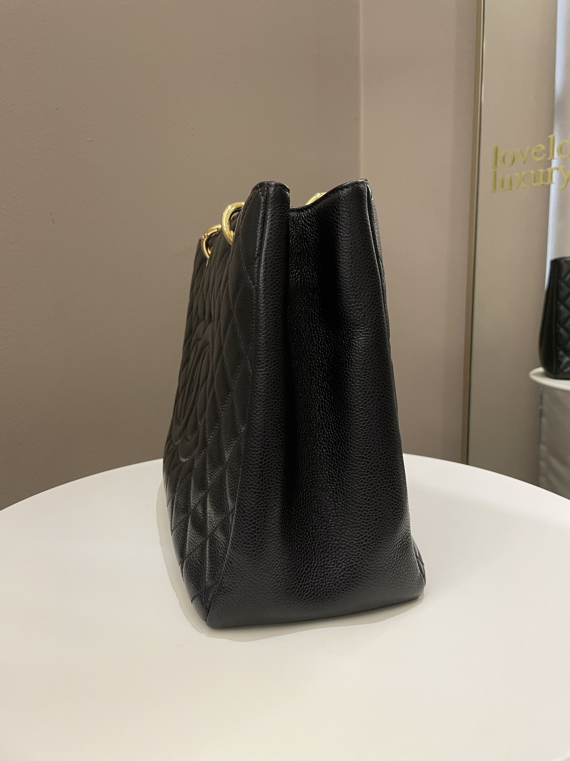 Chanel Classic Quilted GST Black Caviar - Bags - 6