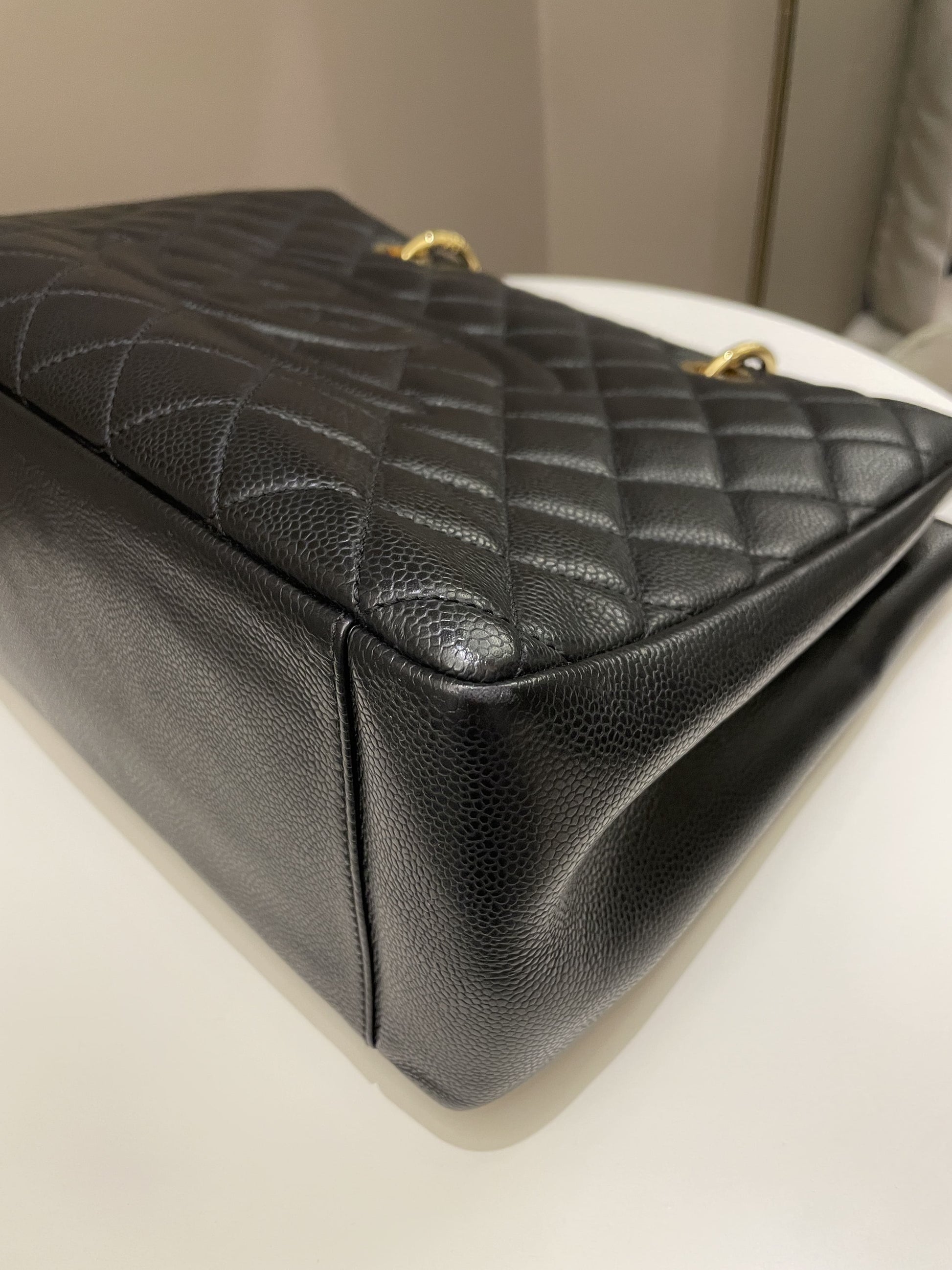 Chanel Classic Quilted GST Black Caviar - Bags - 9