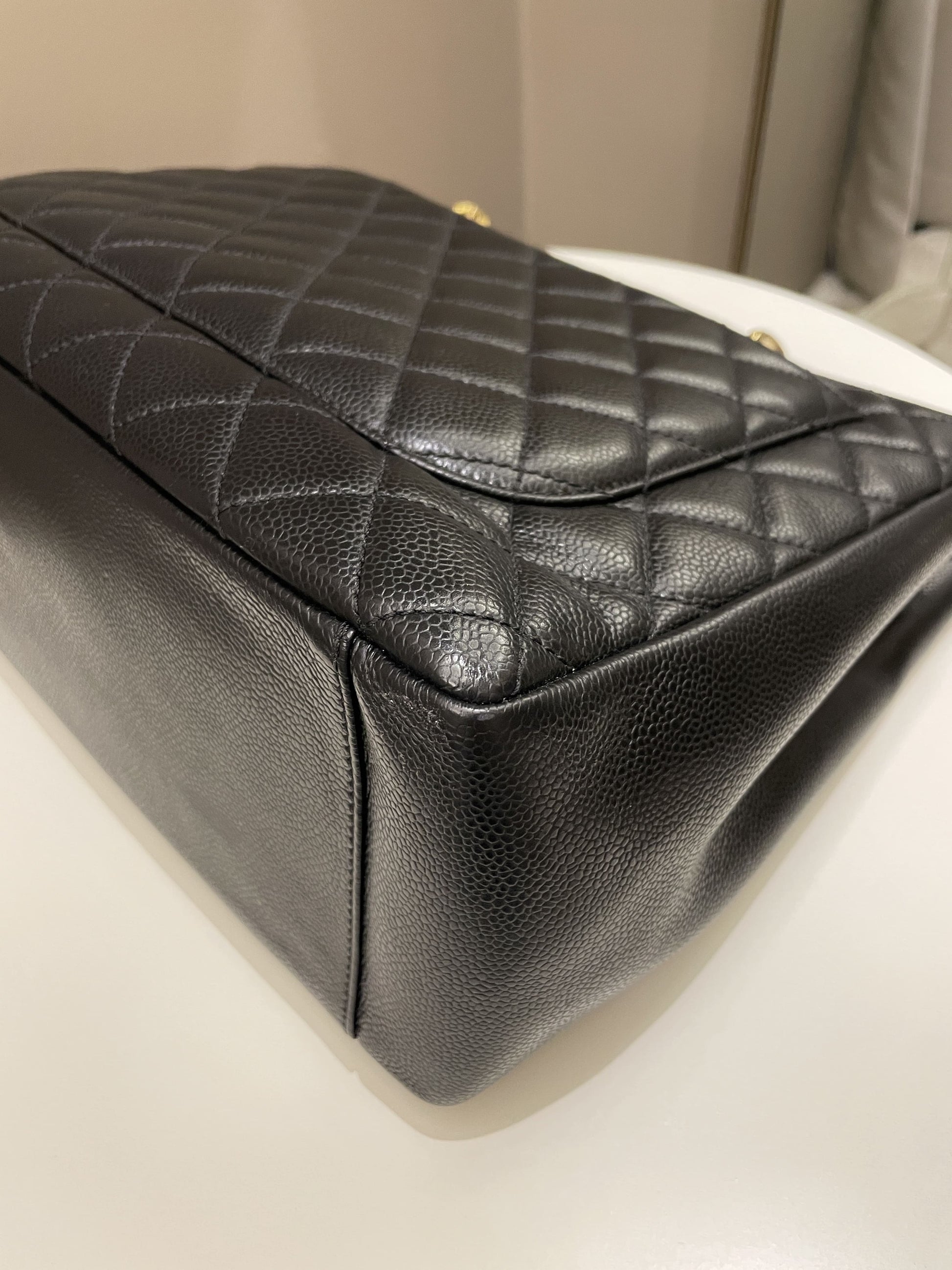 Chanel Classic Quilted GST Black Caviar - Bags - 11