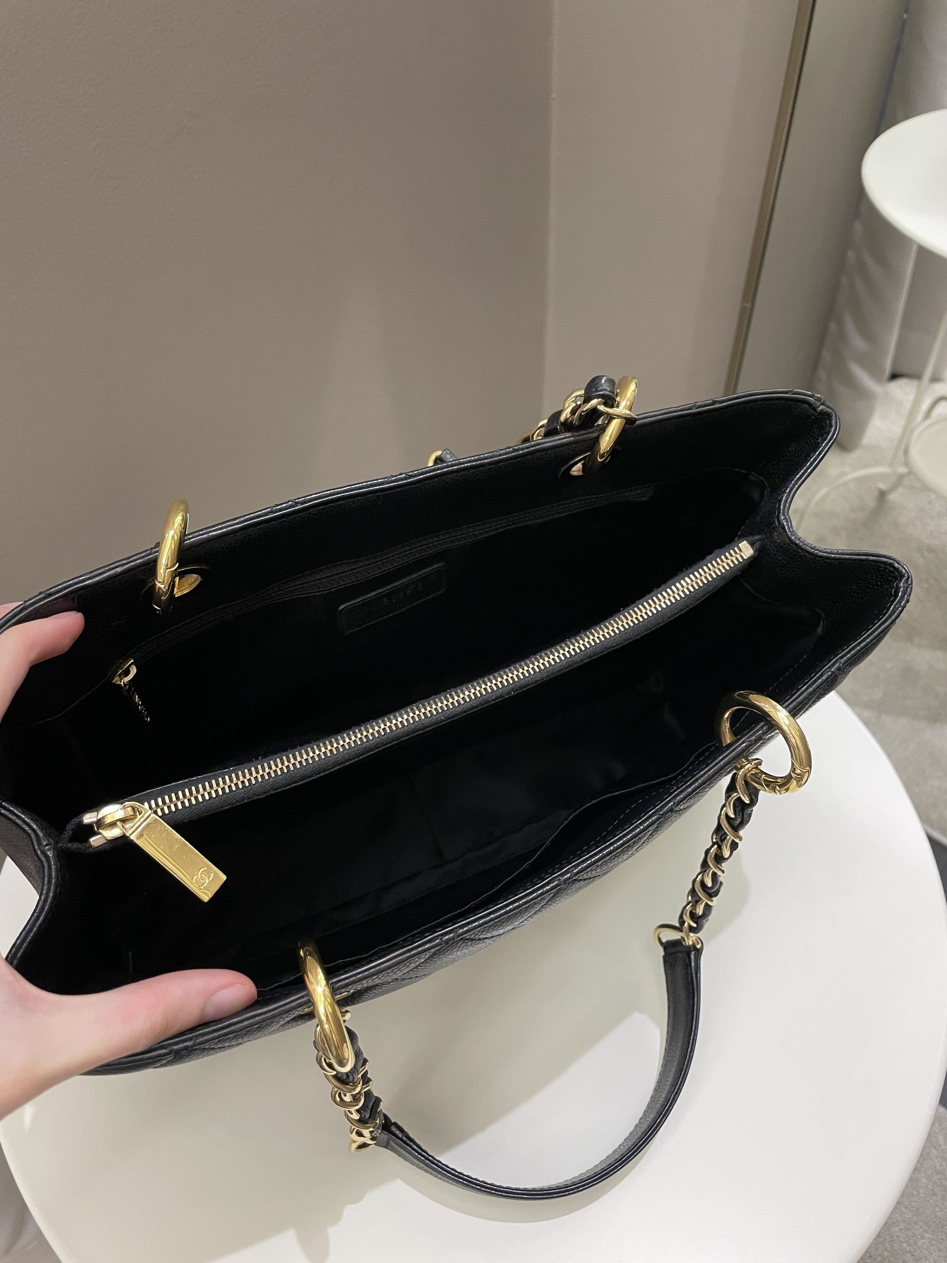 Chanel Classic Quilted GST Black Caviar - Bags - 12