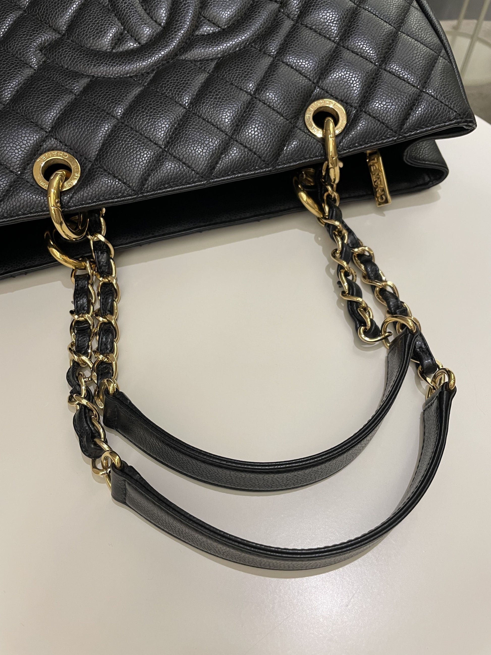 Chanel Classic Quilted GST Black Caviar - Bags - 16