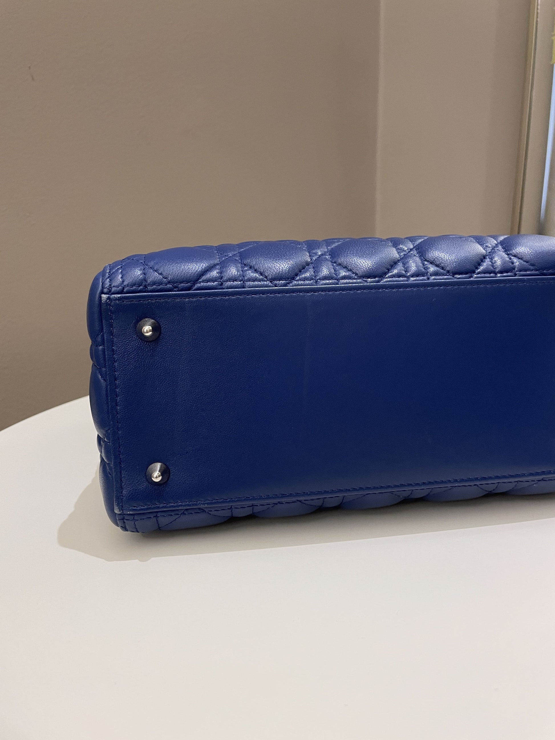 Dior Classic Lady Dior Navy Blue Lambskin - Bags - 22