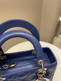 Dior Classic Lady Dior Navy Blue Lambskin - Bags - 16