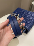 Dior Classic Lady Dior Navy Blue Lambskin - Bags - 20
