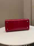 Dior Classic Lady Dior Red Patent - Bags - 7