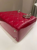 Dior Classic Lady Dior Red Patent - Bags - 9