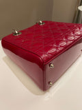 Dior Classic Lady Dior Red Patent - Bags - 10