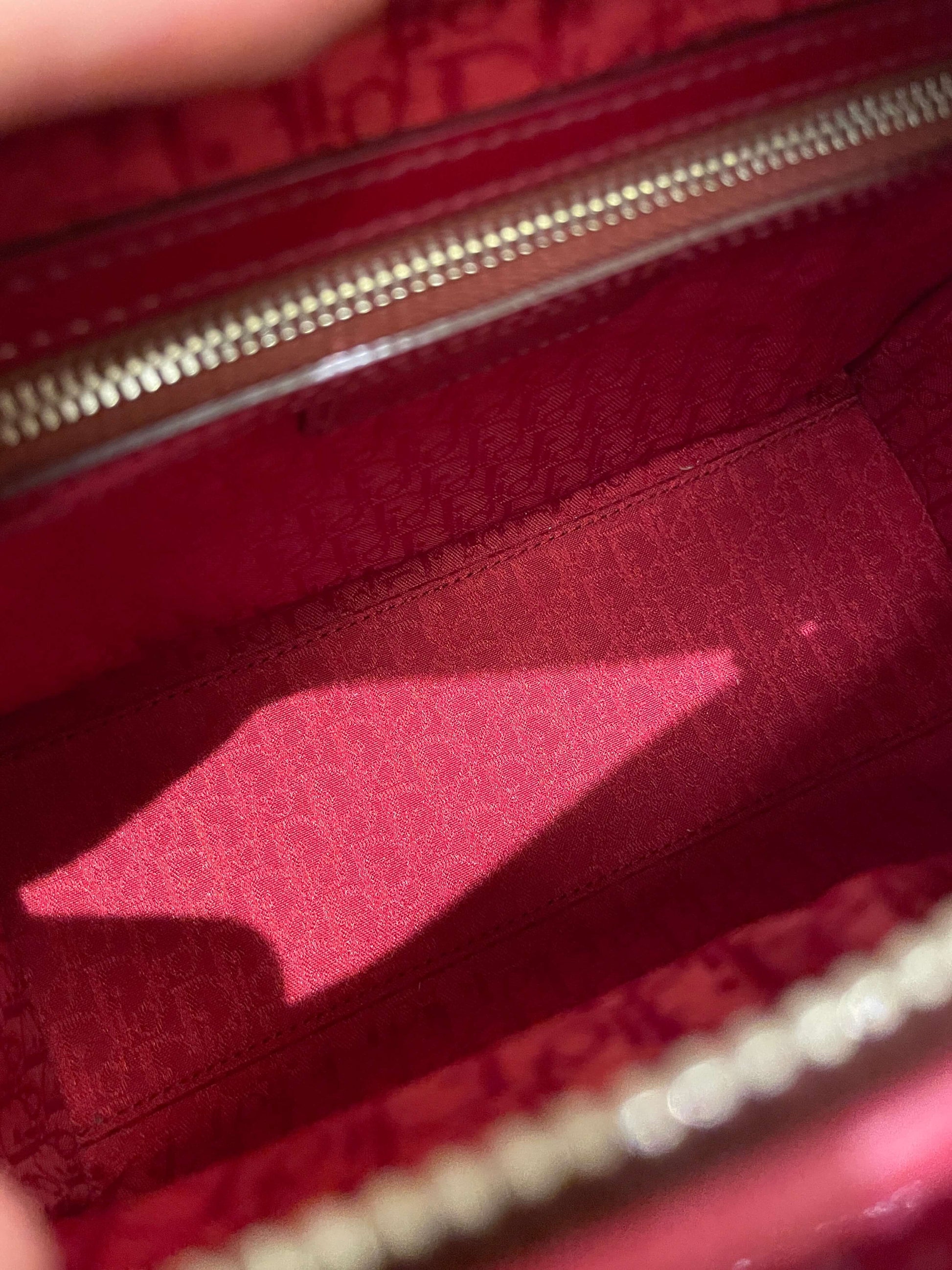 Dior Classic Lady Dior Red Patent - Bags - 15