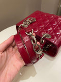 Dior Classic Lady Dior Red Patent - Bags - 16