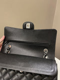 Chanel Classic Quilted Medium Double Flap Black Caviar - Bags - 14