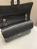 Chanel Classic Quilted Medium Double Flap Black Caviar - Bags - 15