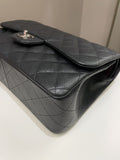 Chanel Classic Quilted Jumbo Double Flap Black Caviar - Bags - 10
