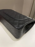 Chanel Classic Quilted Jumbo Double Flap Black Caviar - Bags - 12