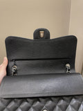 Chanel Classic Quilted Jumbo Double Flap Black Caviar - Bags - 15