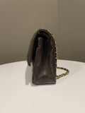 Chanel Vintage Classic Quilted Medium Double Flap Brown Lambskin - Bags - 6