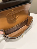 Chanel Vintage Classic Quilted Medium Double Flap Brown Lambskin - Bags - 16