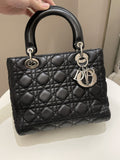 Dior Classic Lady Dior Black Lambskin - Bags - 3