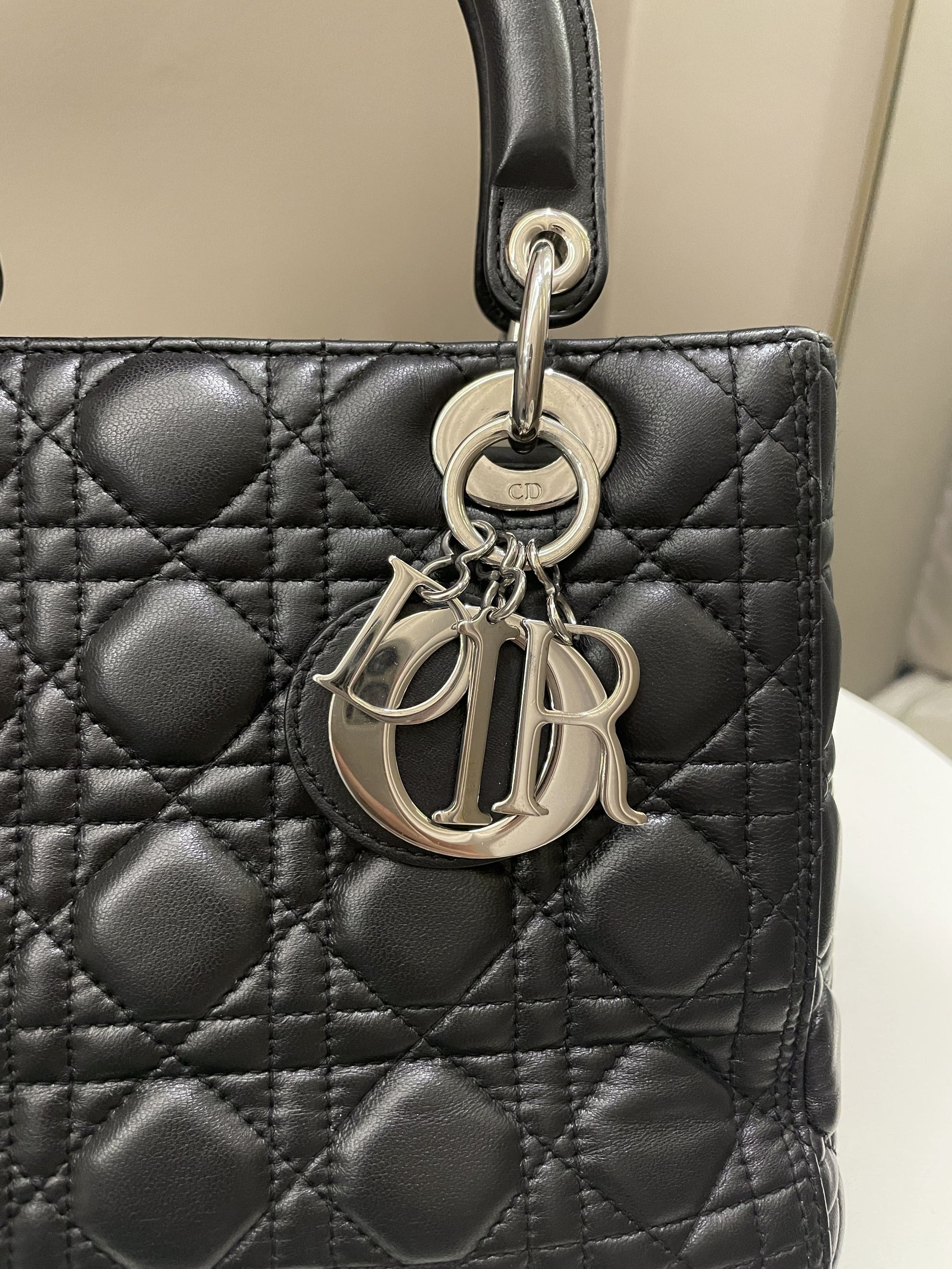 Dior Classic Lady Dior Black Lambskin - Bags - 2