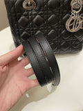 Dior Classic Lady Dior Black Lambskin - Bags - 19