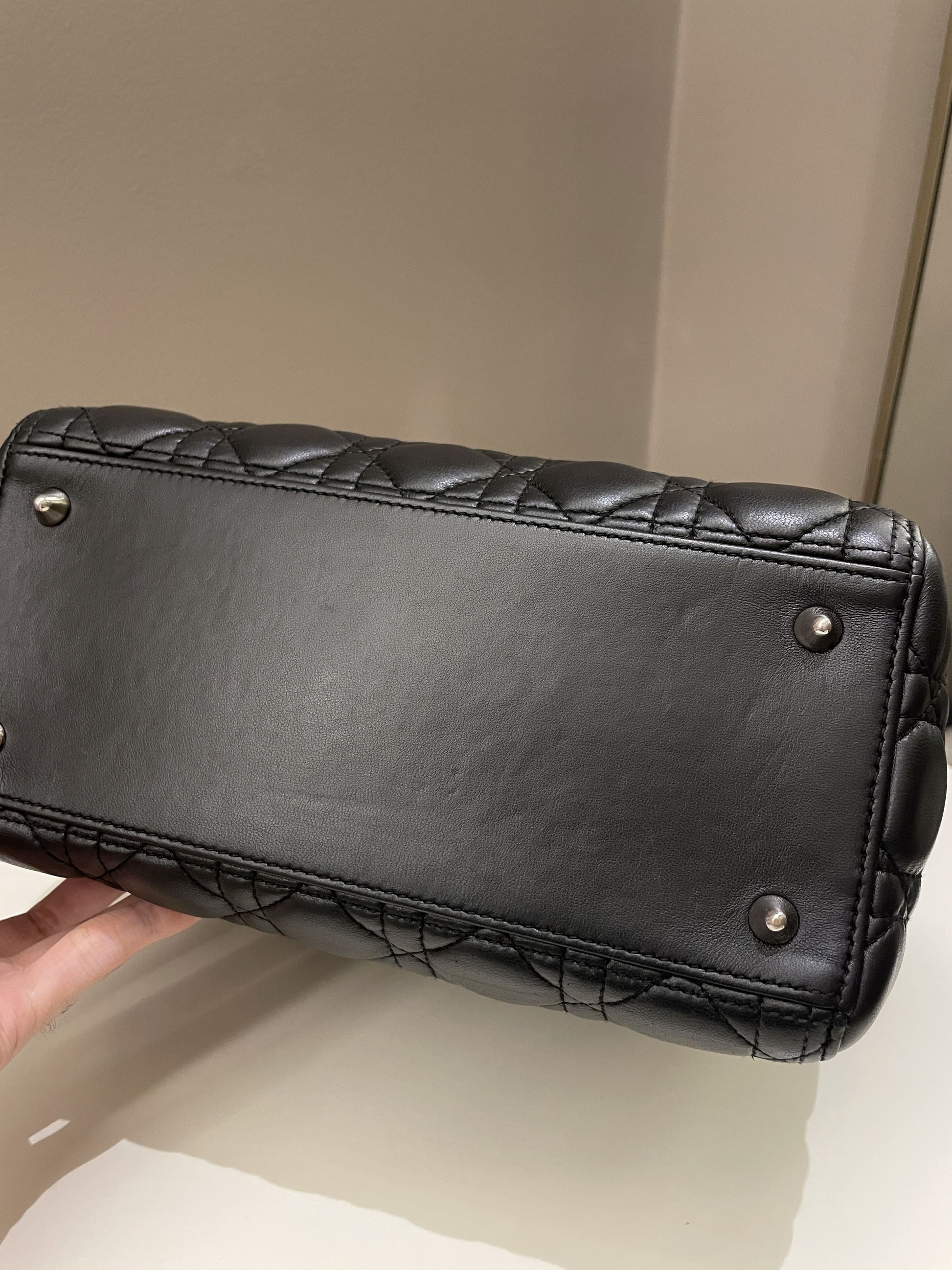 Dior Classic Lady Dior Black Lambskin - Bags - 9