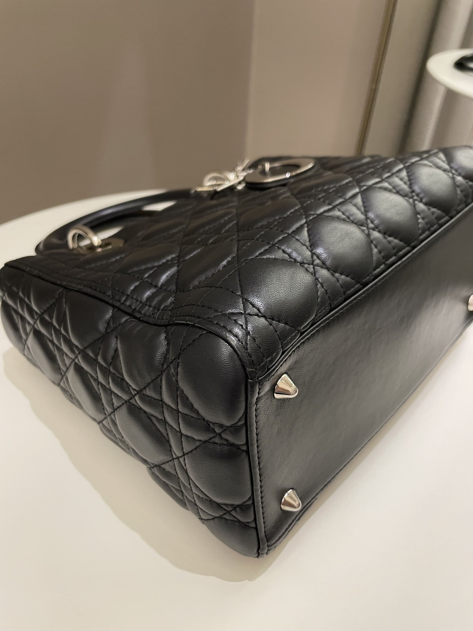 Dior Classic Lady Dior Black Lambskin - Bags - 10