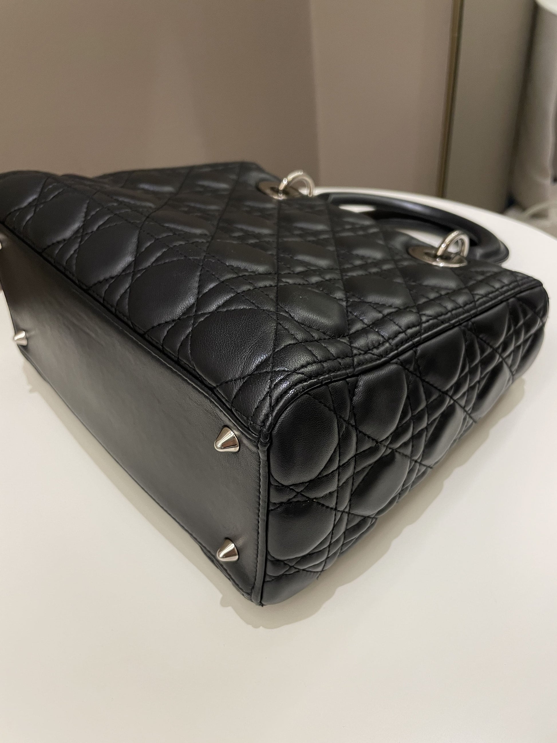 Dior Classic Lady Dior Black Lambskin - Bags - 13