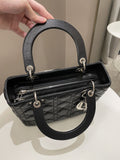 Dior Classic Lady Dior Black Lambskin - Bags - 14