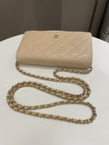Chanel Classic Quilted Wallet on Chain Beige Caviar - Bags - 16