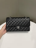 Chanel Classic Quilted Medium Double Flap Black Caviar - Bags - 3