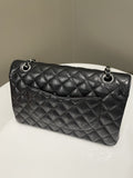 Chanel Classic Quilted Medium Double Flap Black Caviar - Bags - 5