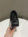 Chanel Classic Quilted Medium Double Flap Black Caviar - Bags - 7
