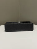 Chanel Classic Quilted Medium Double Flap Black Caviar - Bags - 8