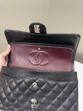 Chanel Classic Quilted Medium Double Flap Black Caviar - Bags - 17