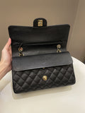 Chanel Vintage Classic Quilted Medium Double Flap Black - Bags - 14
