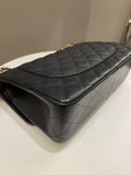 Chanel Classic Jumbo Double Flap Black Caviar - Bags - 9