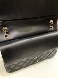 Chanel Classic Jumbo Double Flap Black Caviar - Bags - 16