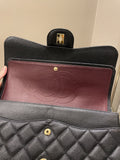 Chanel Classic Jumbo Double Flap Black Caviar - Bags - 17