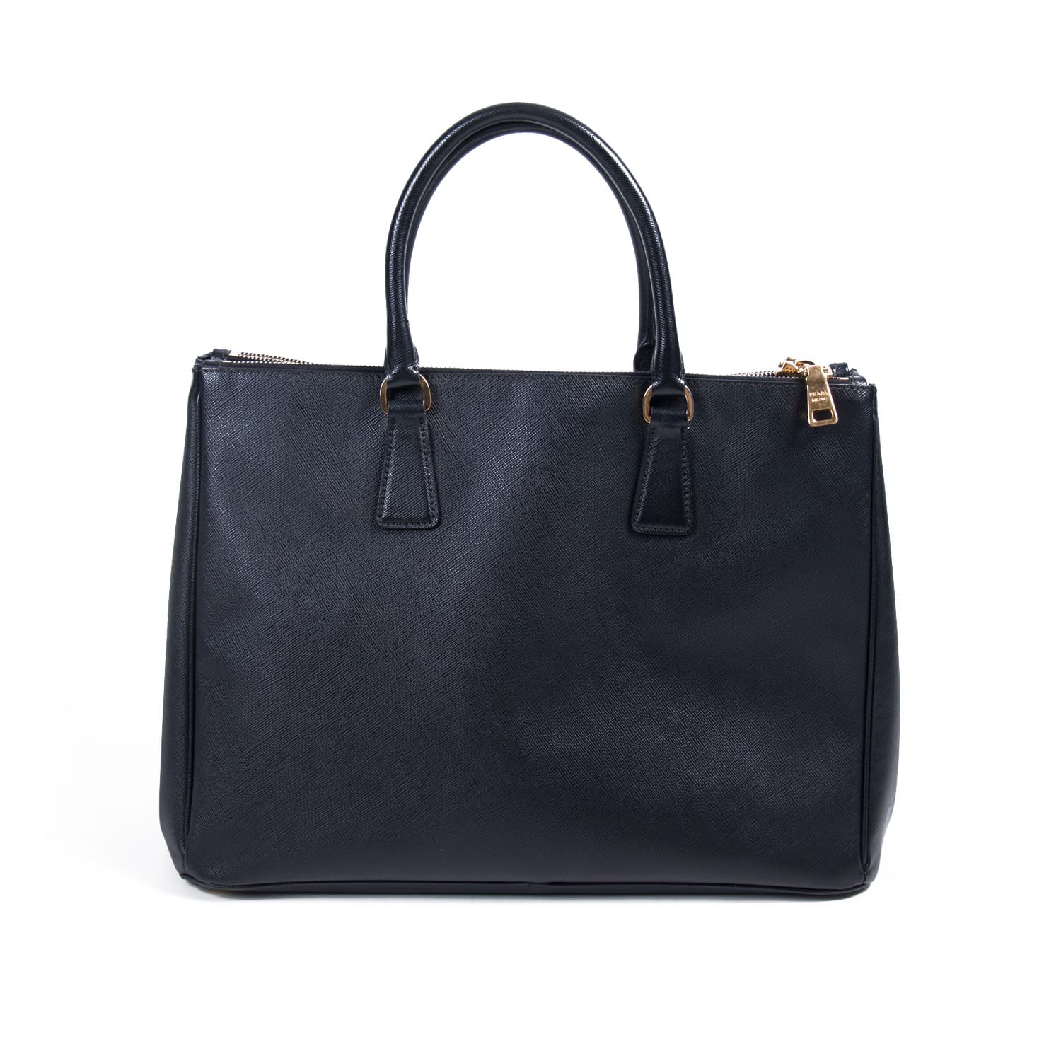 Prada Large Saffiano Lux Double Zip Tote Bag - Bags - 3