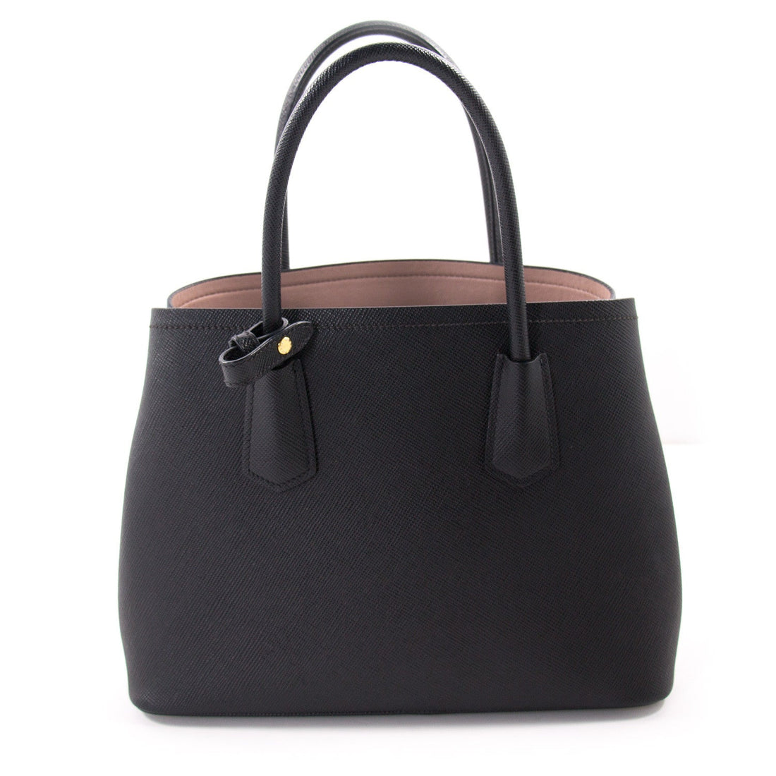 Prada Saffiano Double Bag Tote - Bags