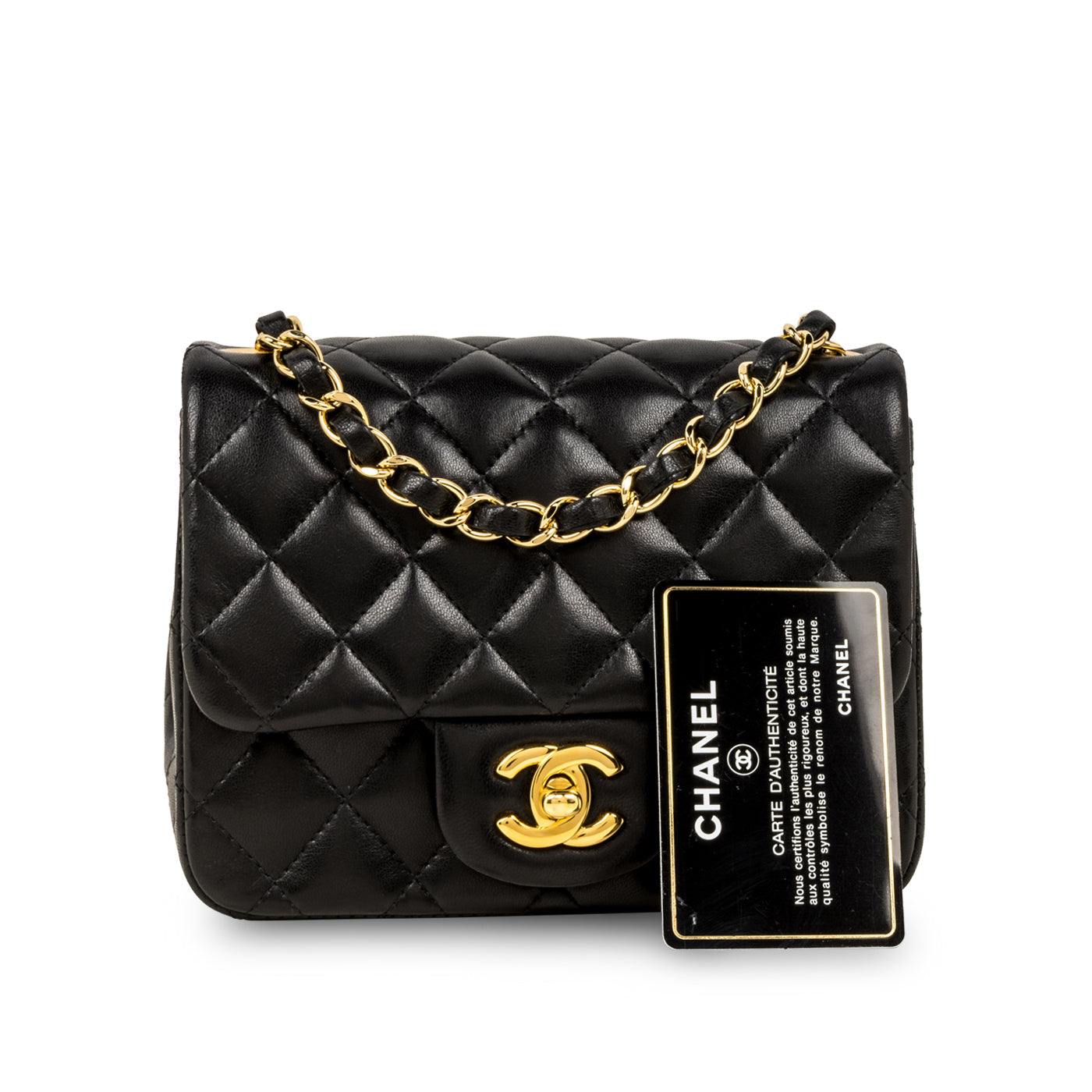 Classic Flap Bag - Mini Square - Shoulder Bags - 7