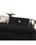 Quilted Lambskin Clutch with Chain and Kiss Lock - Handbag & Wallet Accessories - 7