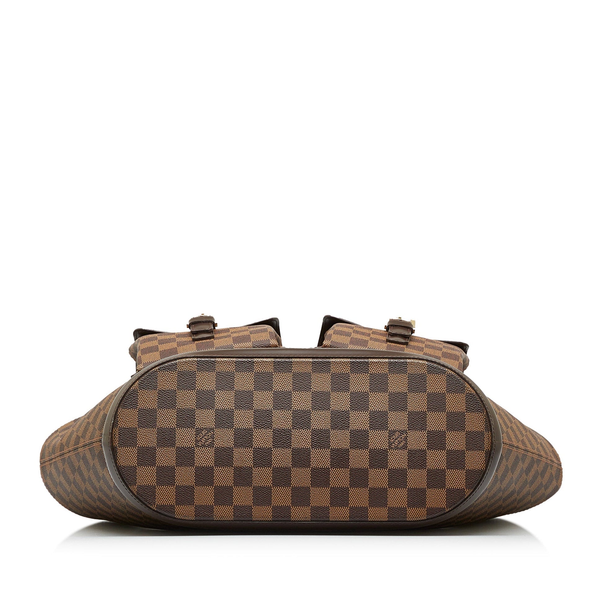 Brown Louis Vuitton Damier Ebene Manosque GM Tote Bag - Handbags - 3
