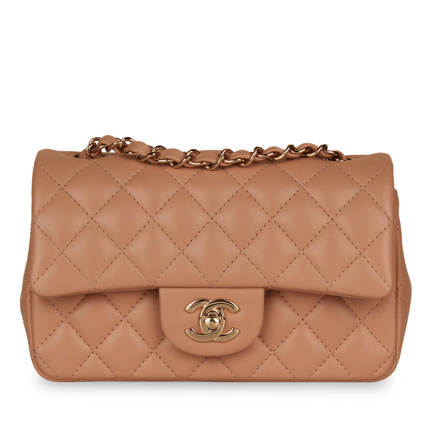 Classic Flap Bag - Mini Rectangular - Shoulder Bags - 11