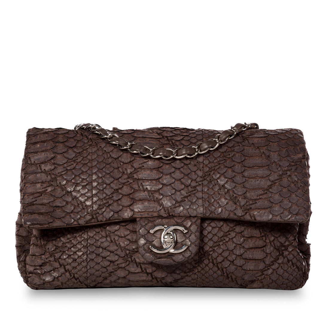 Classic Flap Bag - Python - Shoulder Bags