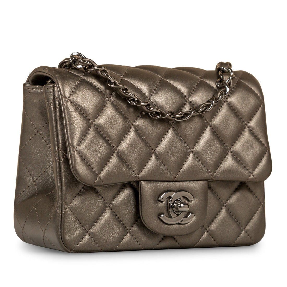 Classic Flap Bag - Mini Square - Shoulder Bags