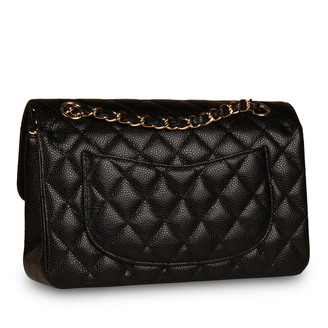 Black Classic Flap Bag - Small - Shoulder Bags
