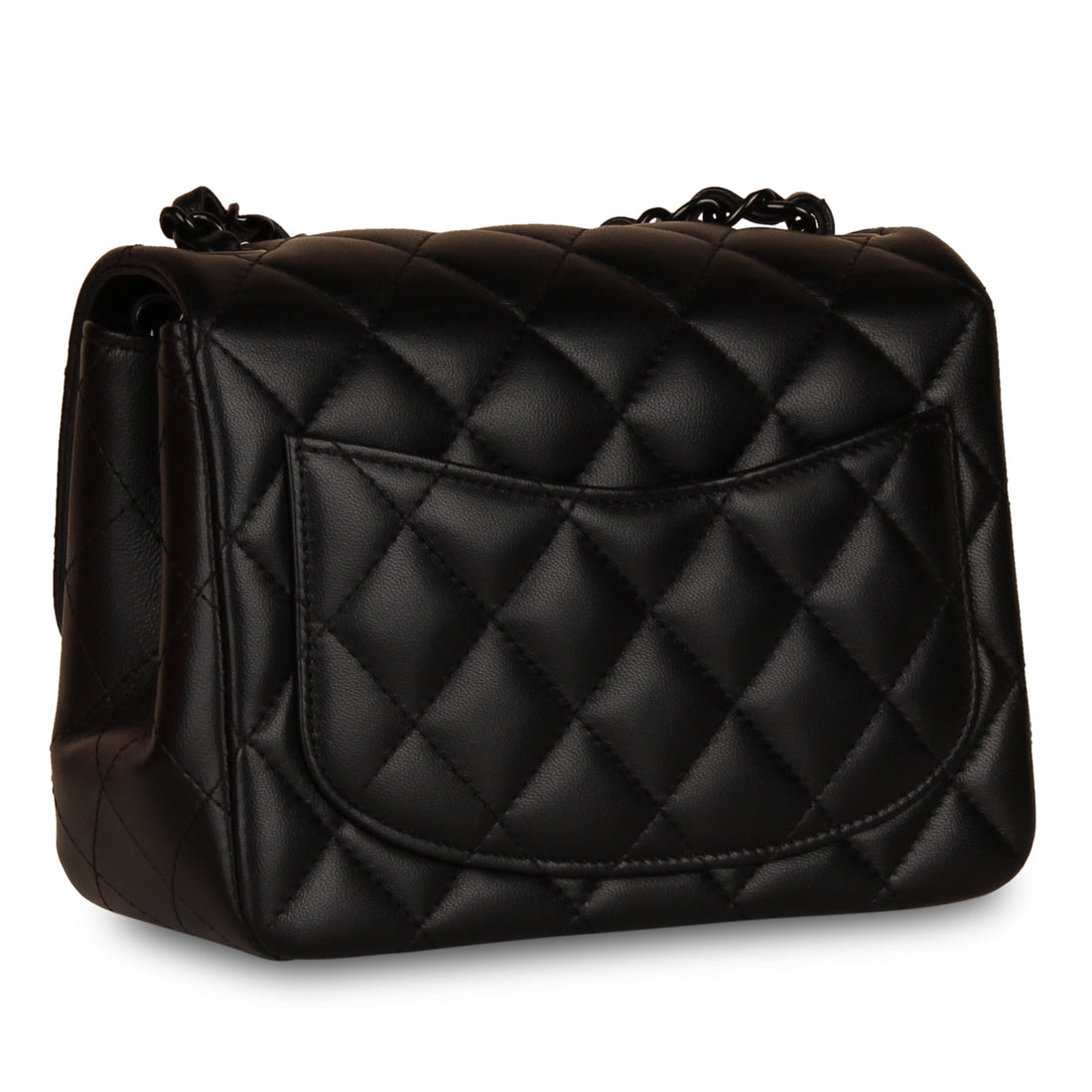 Classic Flap Bag - Mini Square So Black - Shoulder Bags