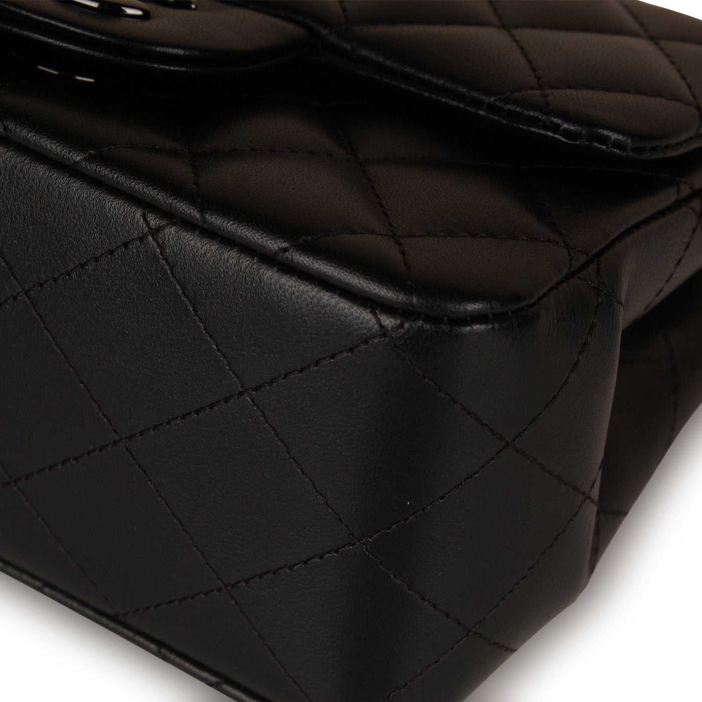 Classic Flap Bag - Mini Square So Black - Shoulder Bags - 6