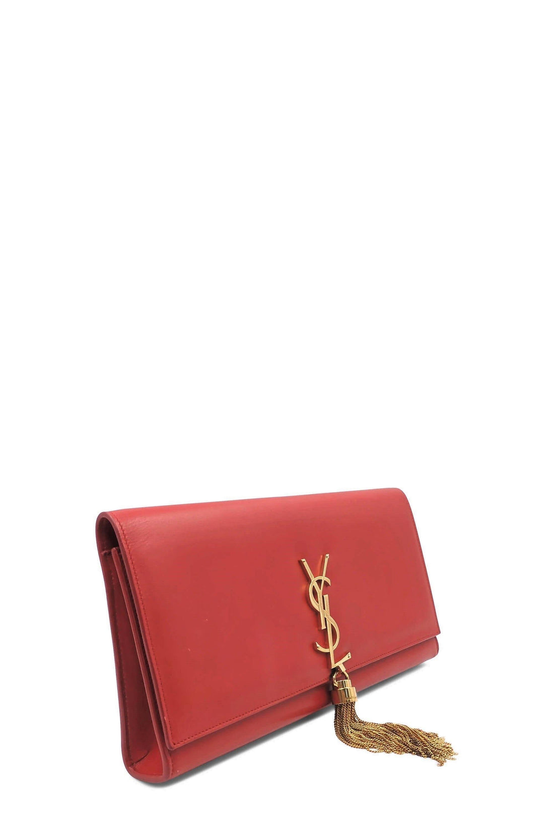 Classic Monogram Kate Clutch Red with Tassel - Bags